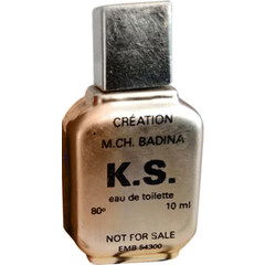 K.S. by M.CH. Badina perfume bottle