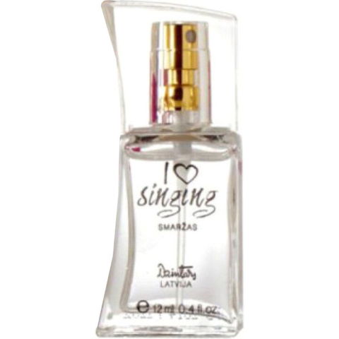 I Love Singing by Dzintars perfume bottle