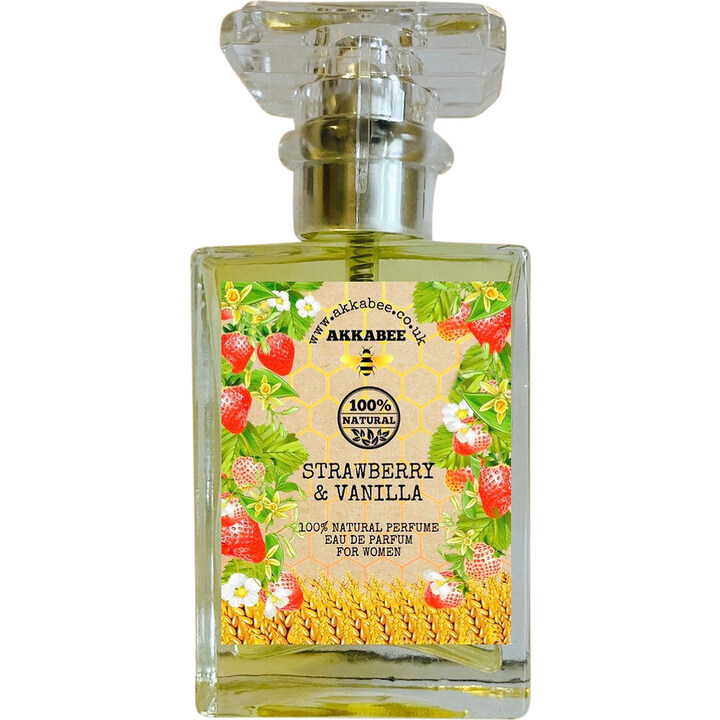 Strawberry & Vanilla by Akkabee perfume bottle