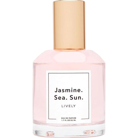 Jasmine. Sea. Sun. by Lively perfume bottle