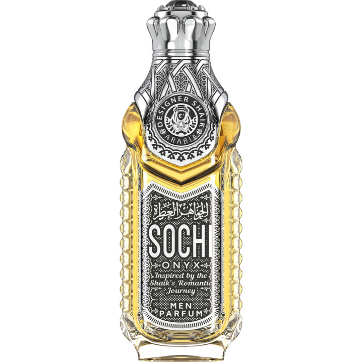 Sochi Onyx for Men by Designer Shaik perfume bottle