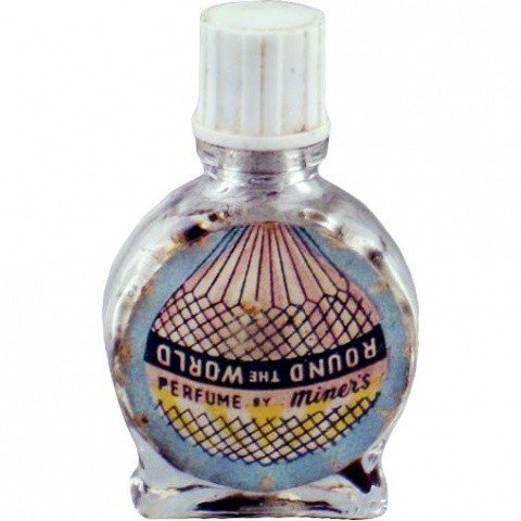 Round the World by Miner's perfume bottle