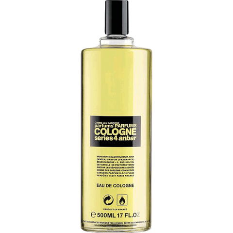 Series 4: Cologne - Anbar by Comme des Garçons perfume bottle