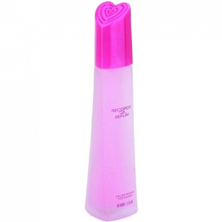 Records 2 Replay by Real Time perfume bottle