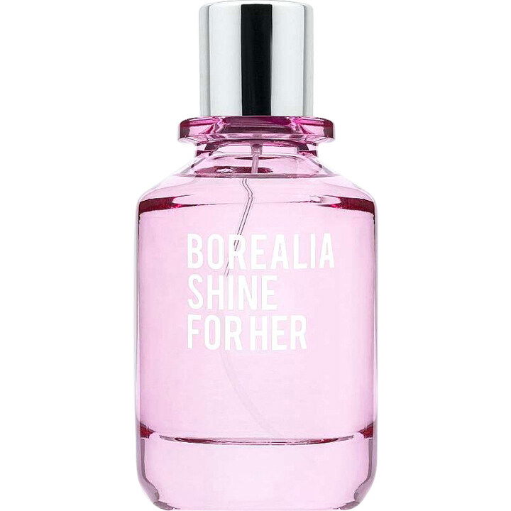 Borealia Shine for Her by Mercadona perfume bottle