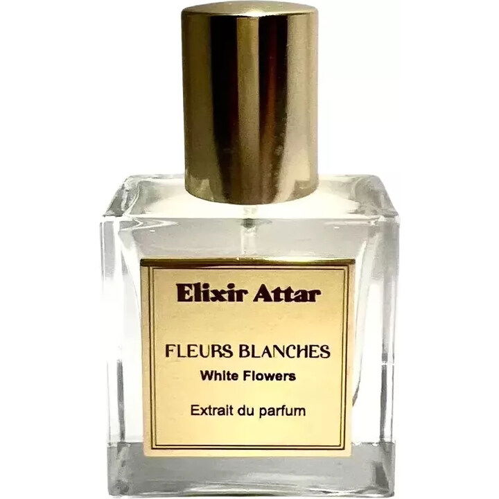 Fleurs Blanches by Elixir Attar perfume bottle