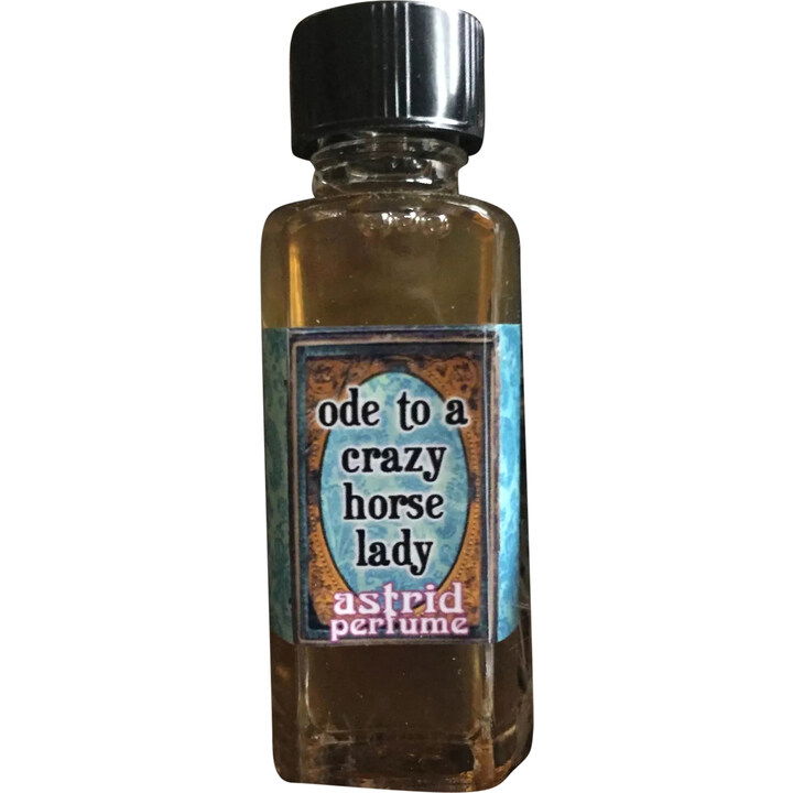 Ode to a Crazy Horse Lady by Astrid Perfume / Blooddrop perfume bottle