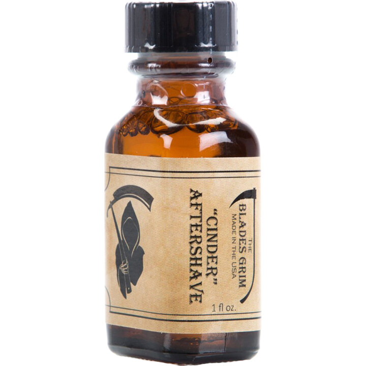 Cinder Aftershave by The Blades Grim perfume bottle