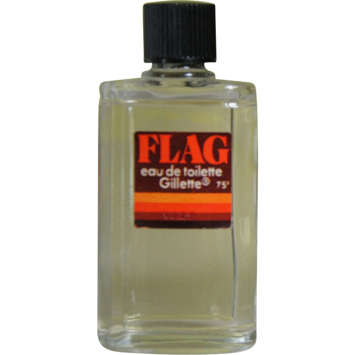 Flag by Gillette perfume bottle