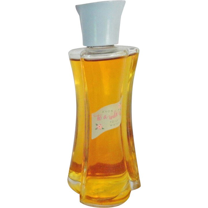 To a Wild Rose (Toilet Water) by Avon perfume bottle