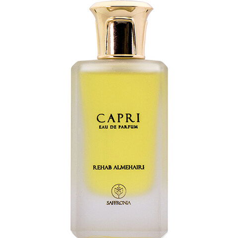 Rehab Almehairi - Capri by Saffronia perfume bottle
