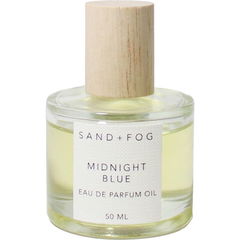 Midnight Blue by Sand + Fog perfume bottle