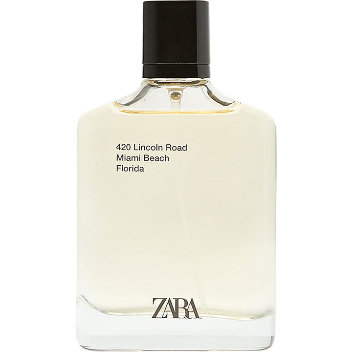 420 Lincoln Road Miami Beach Florida by Zara perfume bottle