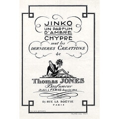 Jinko by Thomas Jones perfume bottle