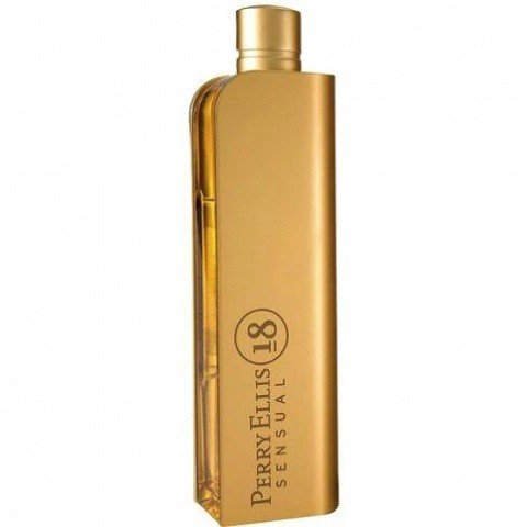 18 Sensual by Perry Ellis perfume bottle