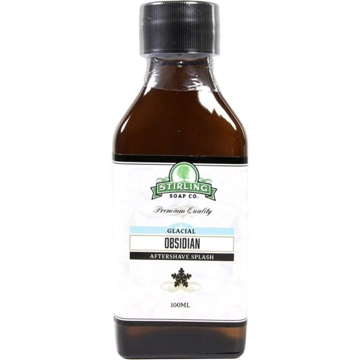 Glacial - Obsidian by Stirling Soap perfume bottle