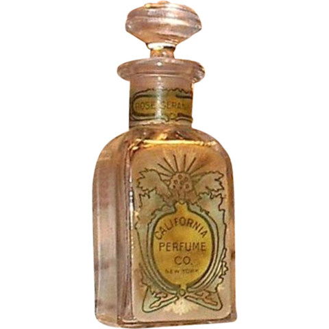 Rose Geranium by California Perfume Company