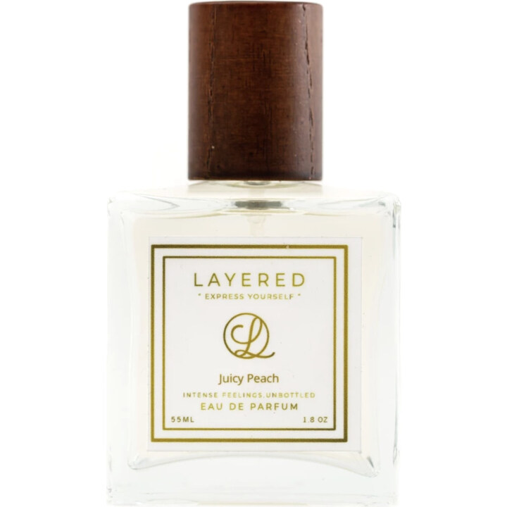 Juicy Peach by Layered perfume bottle