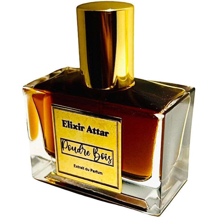 Poudre Bois d'Iris (Extrait de Parfum) by Elixir Attar perfume bottle