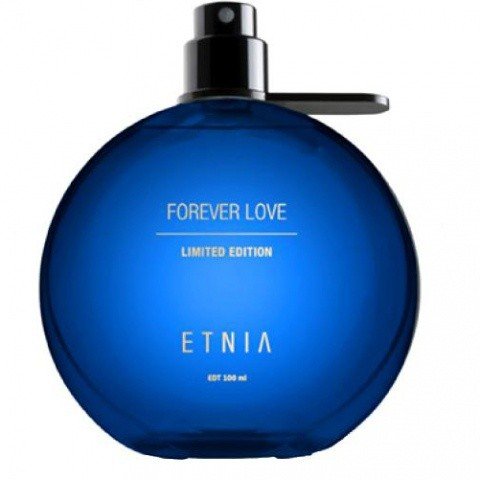 Forever Love (Blue) EDT by Etnia perfume bottle