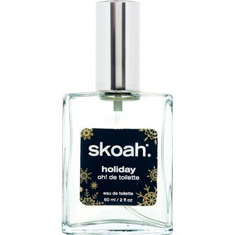 Holiday by skoah. perfume bottle