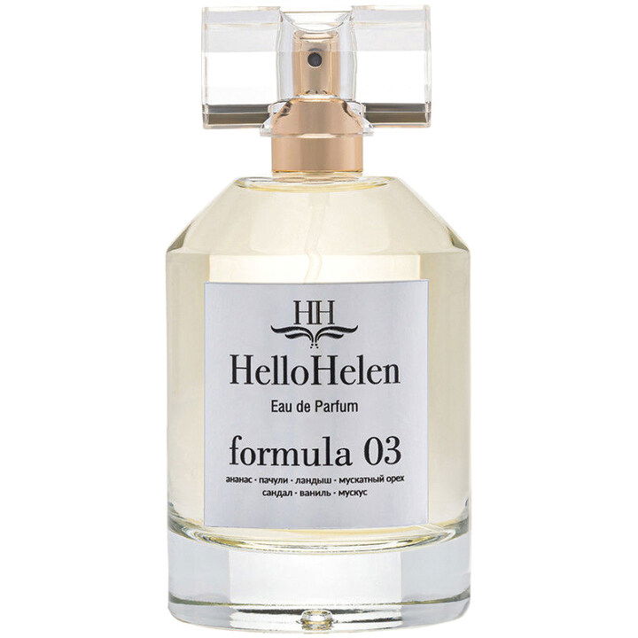 Formula 03 by HelloHelen perfume bottle