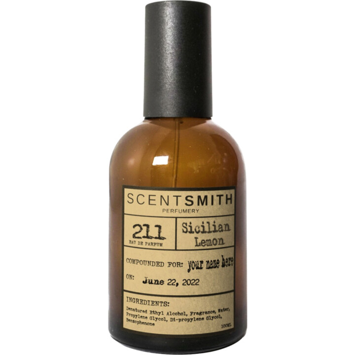 211 Sicilian Lemon by Scentsmith Perfumery perfume bottle
