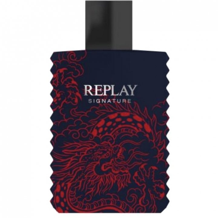 Signature Red Dragon by Replay perfume bottle