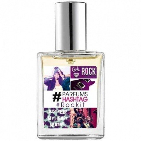#Rockit by #Parfums Hashtag perfume bottle