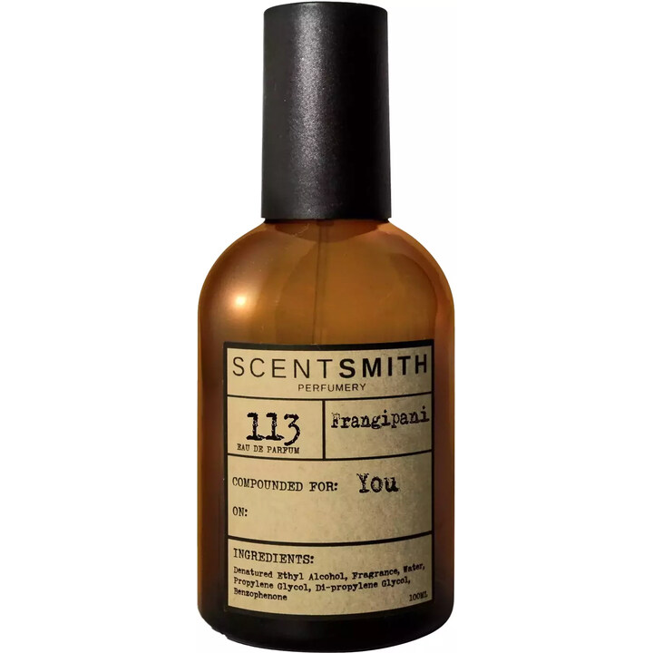 113 Frangipani by Scentsmith Perfumery perfume bottle