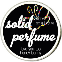 Love You Too Honey Bunny by Eve Butterfly Soaps perfume bottle