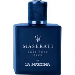 Maserati Pure Code Blue by La Martina perfume bottle