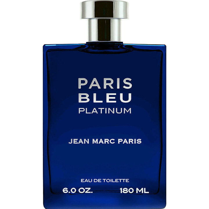 Paris Bleu Platinum by Jean Marc Paris perfume bottle