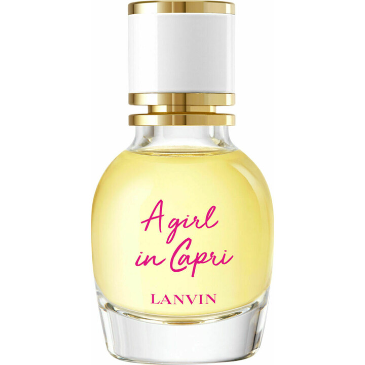 A Girl In Capri by Lanvin perfume bottle