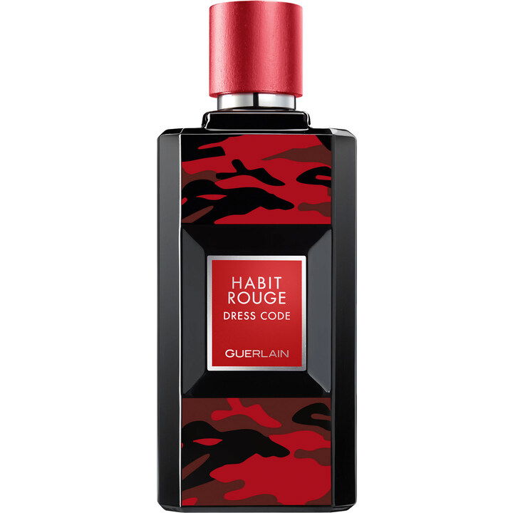 Habit Rouge Dress Code by Guerlain perfume bottle