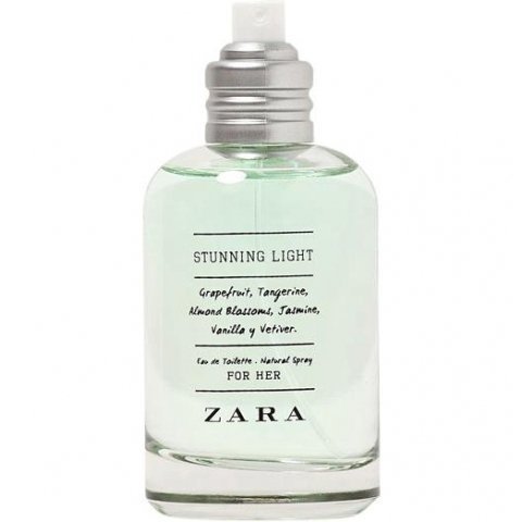 Stunning Light by Zara perfume bottle