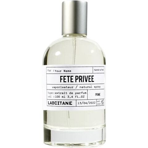 Prime - Fete Privee by Labcitane perfume bottle