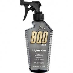 Lights Out by BOD man perfume bottle