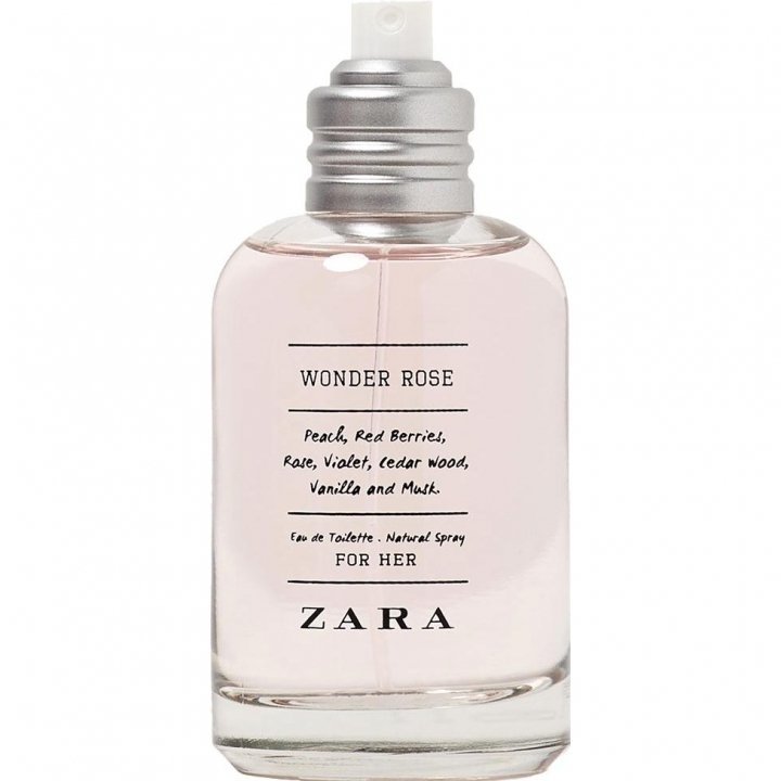 Wonder Rose (2016) by Zara perfume bottle