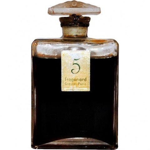 5 by Fragonard perfume bottle