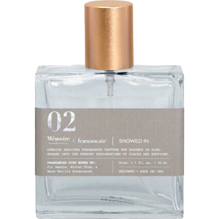 Snowed In by Mémoire Archives perfume bottle