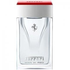 Man in Red (After Shave Lotion) by Ferrari perfume bottle