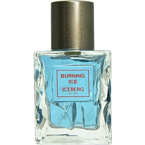 Burning Ice (After Shave Lotion) by Iceberg perfume bottle