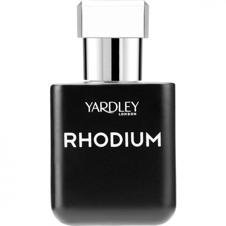 Rhodium by Yardley perfume bottle