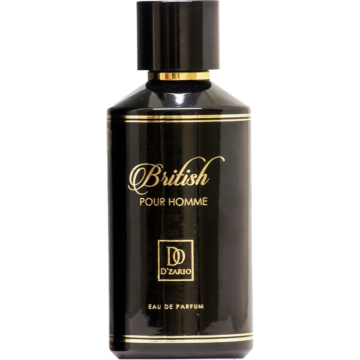 British pour Homme by D'Zario perfume bottle