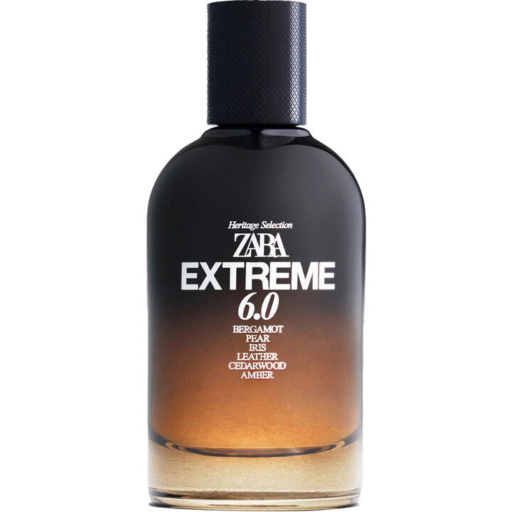 Extreme 6.0 by Zara perfume bottle