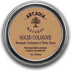 Bergamot, Cardamom & Tonka Beans by Arcadia Natural perfume bottle