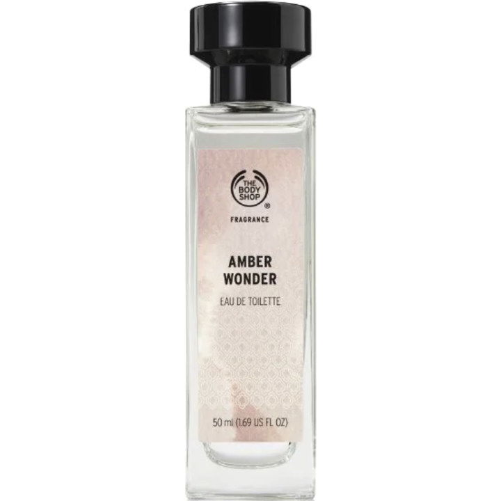 Amber Wonder by The Body Shop perfume bottle