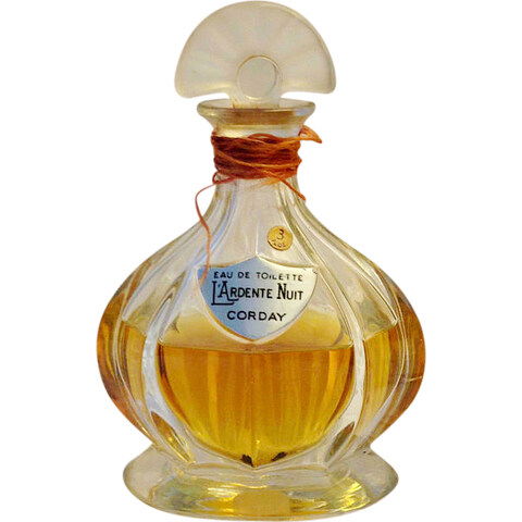 L'Ardente Nuit EDT by Corday perfume bottle