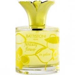 Fantasy Flower in Yellow by Battistoni perfume bottle